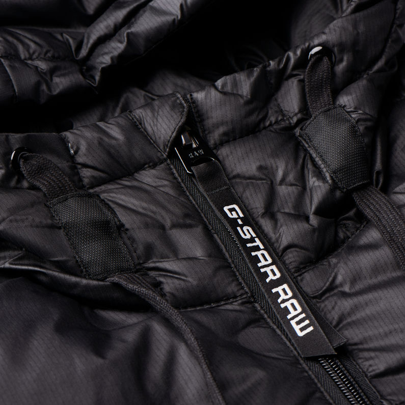 G-Star RAW® Attacc Down Jacket Black detail shot