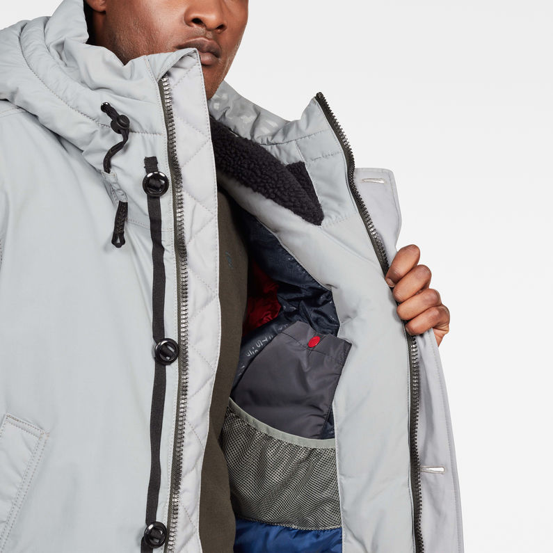 G-STAR® Arctic Expedition Jacket Grey detail shot