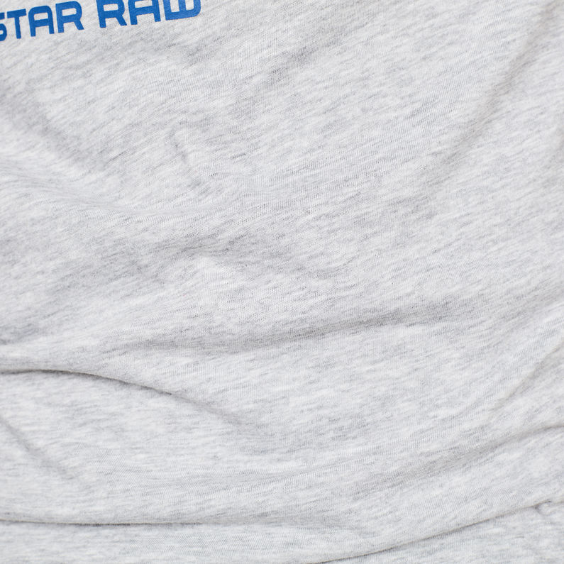 G-Star RAW® T-Shirt GS First Slim Gris