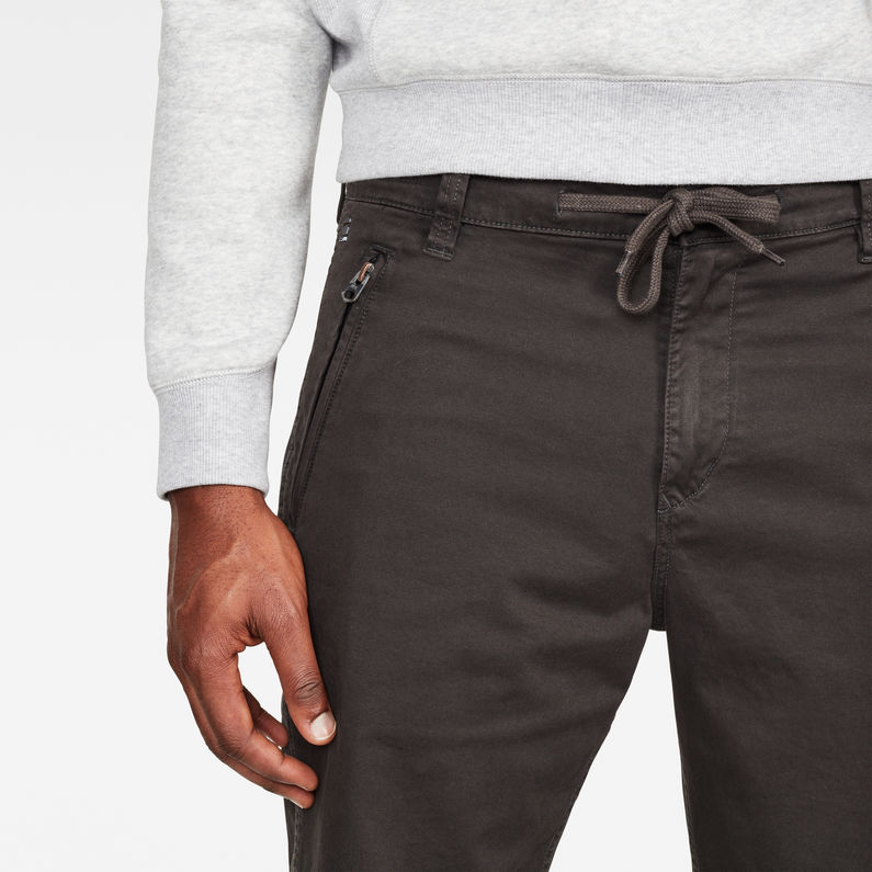 G-Star RAW® Shorts Chino Trainer Gris detail shot