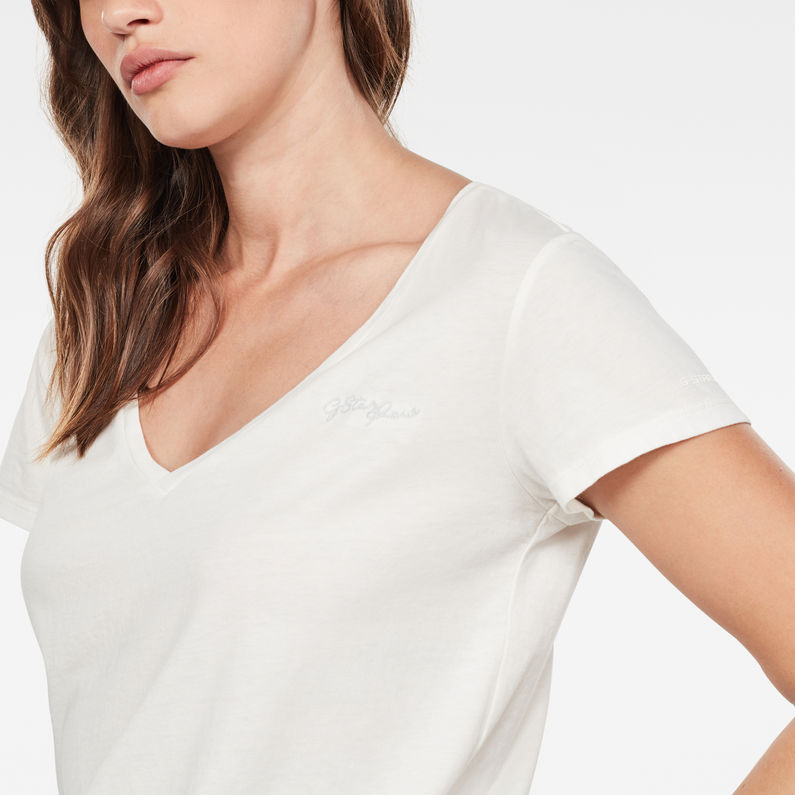 G-Star RAW® Top Graphic 2 Beige detail shot