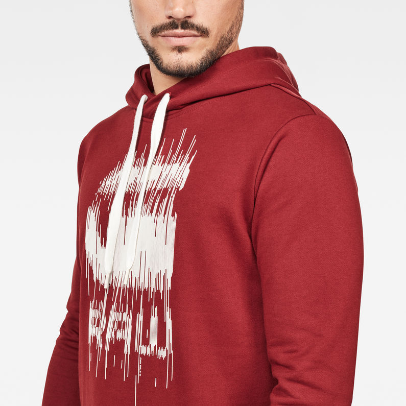 G-Star RAW® Sudadera Graphic 8 Rojo detail shot
