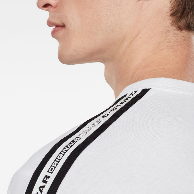 G-Star RAW® Korpaz Art Relaxed T-shirt White detail shot