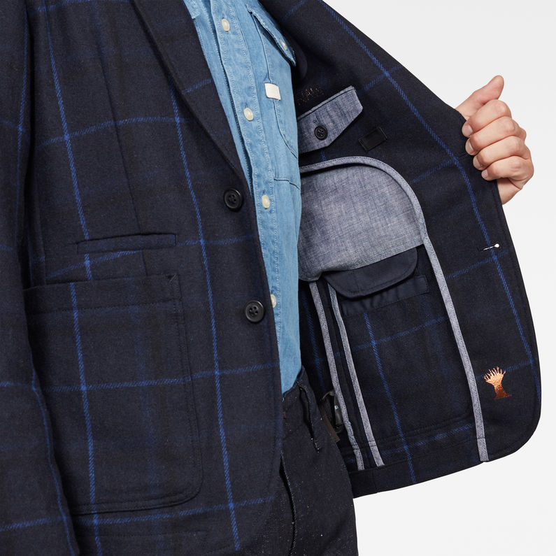 G-Star RAW® Varve Blazer Dark blue detail shot