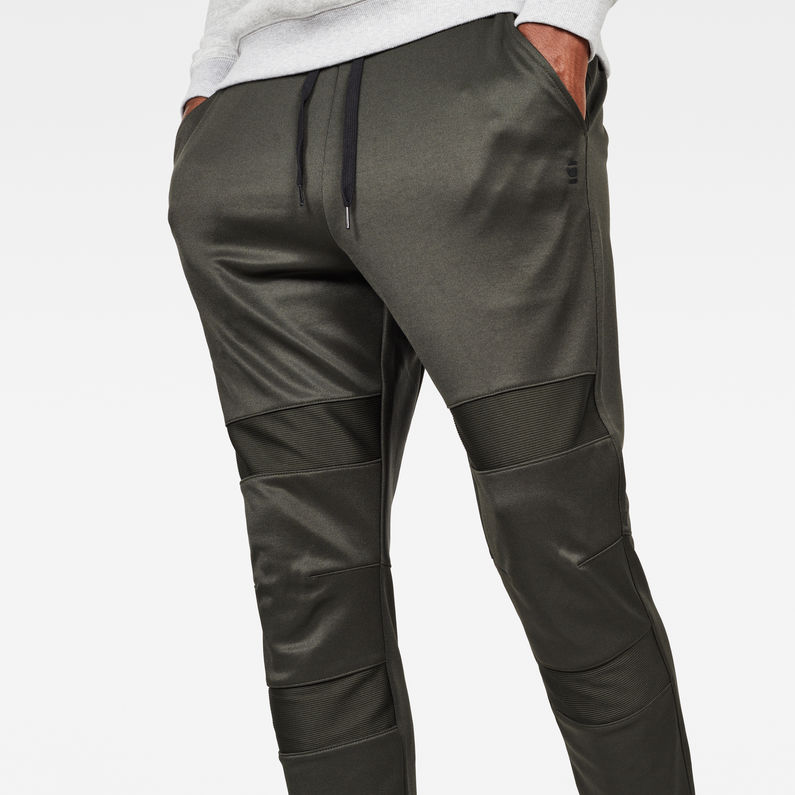 G-STAR® Motac Slim Tapered Sweatpants Grey detail shot