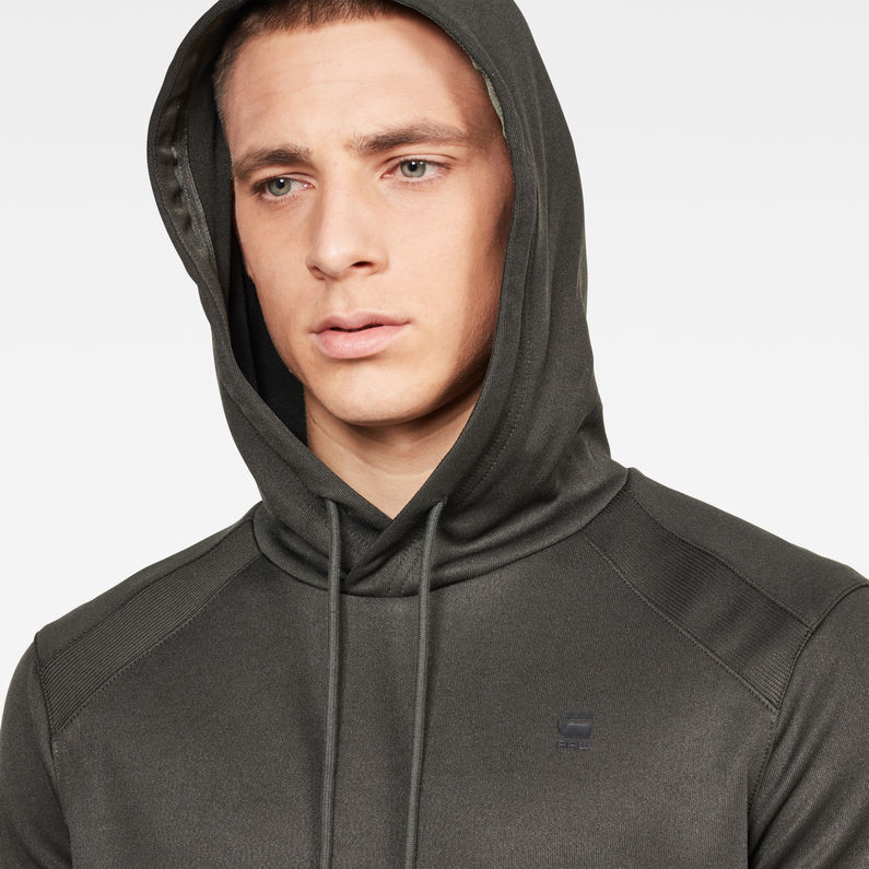 G-STAR® Motac Slim Pullover Grau detail shot