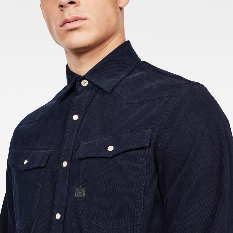 g star navy blue shirt