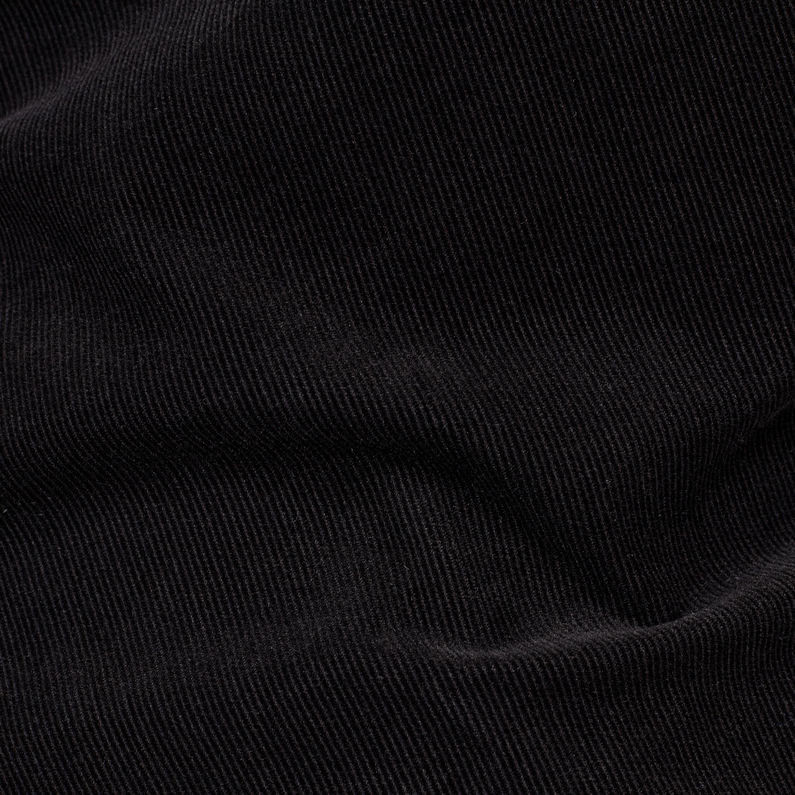 G-STAR® 3301 Slim Hemd Schwarz fabric shot