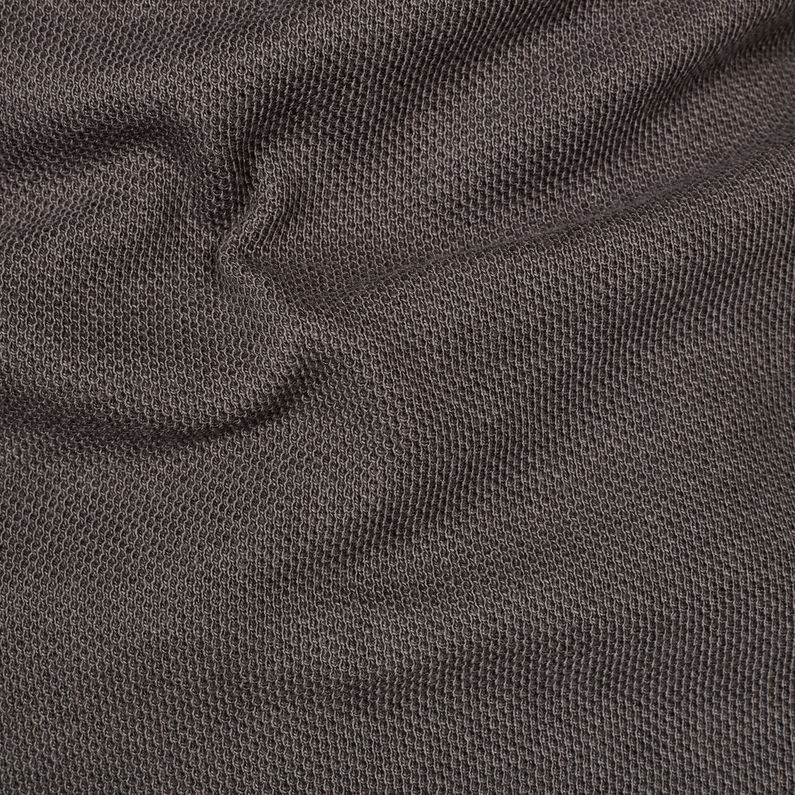 G-Star RAW® T-shirt Korpaz Mock Pocket Gris fabric shot