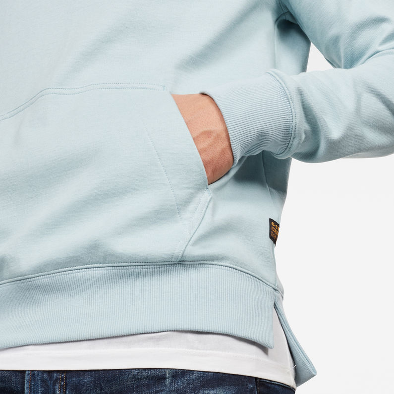 G-Star RAW® Sudadera 2-Tone Azul claro detail shot