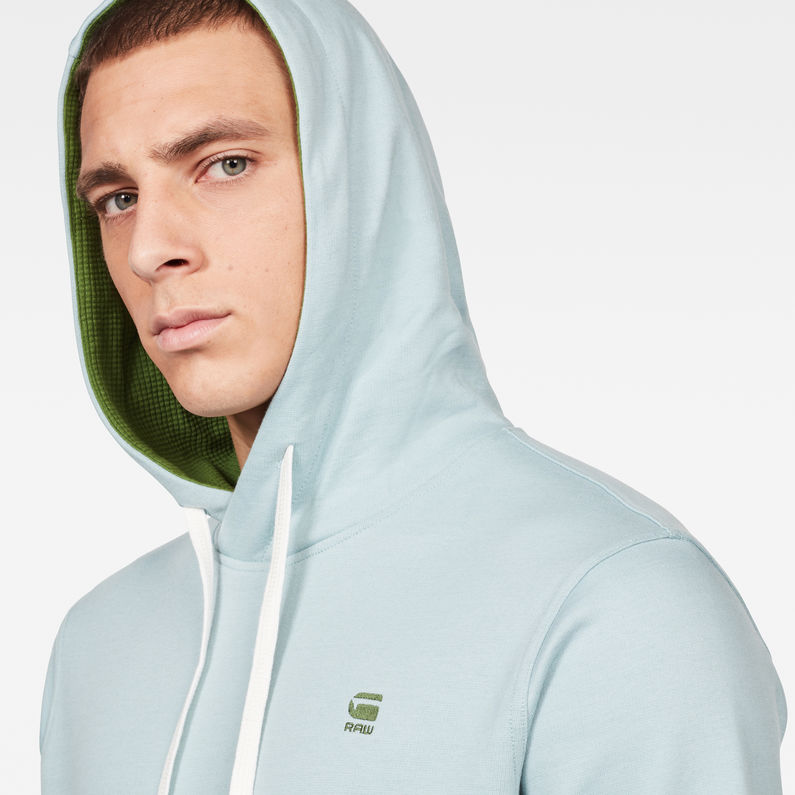 G-Star RAW® Sudadera 2-Tone Azul claro detail shot
