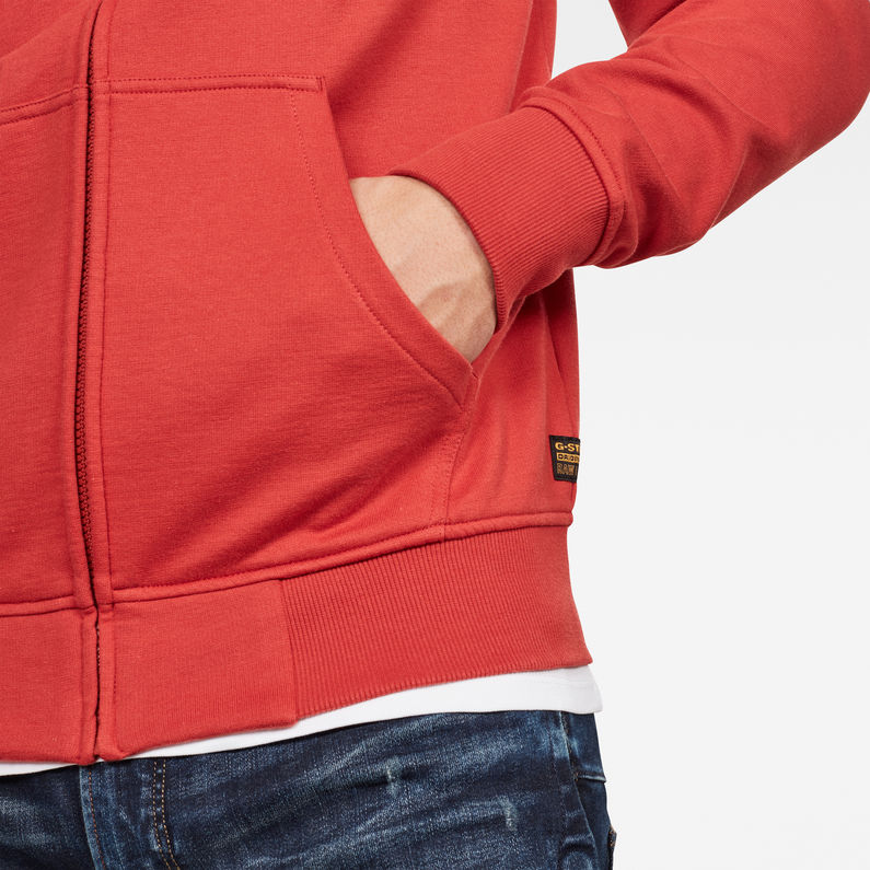 G-Star RAW® Sudadera 2-Tone Rojo detail shot