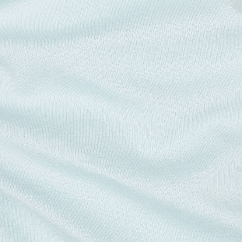 G-Star RAW® Sudadera 2-Tone Zip Through Azul claro fabric shot
