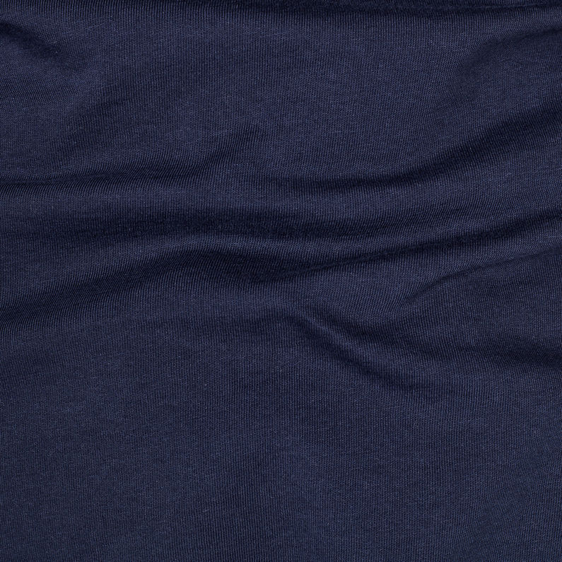 G-Star RAW® T-shirt Graphic 24 Straight Bleu foncé fabric shot