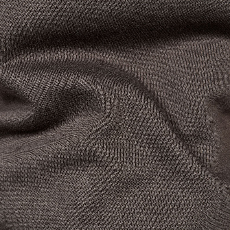G-Star RAW® Graphic 10 Zip Sweater Grey fabric shot