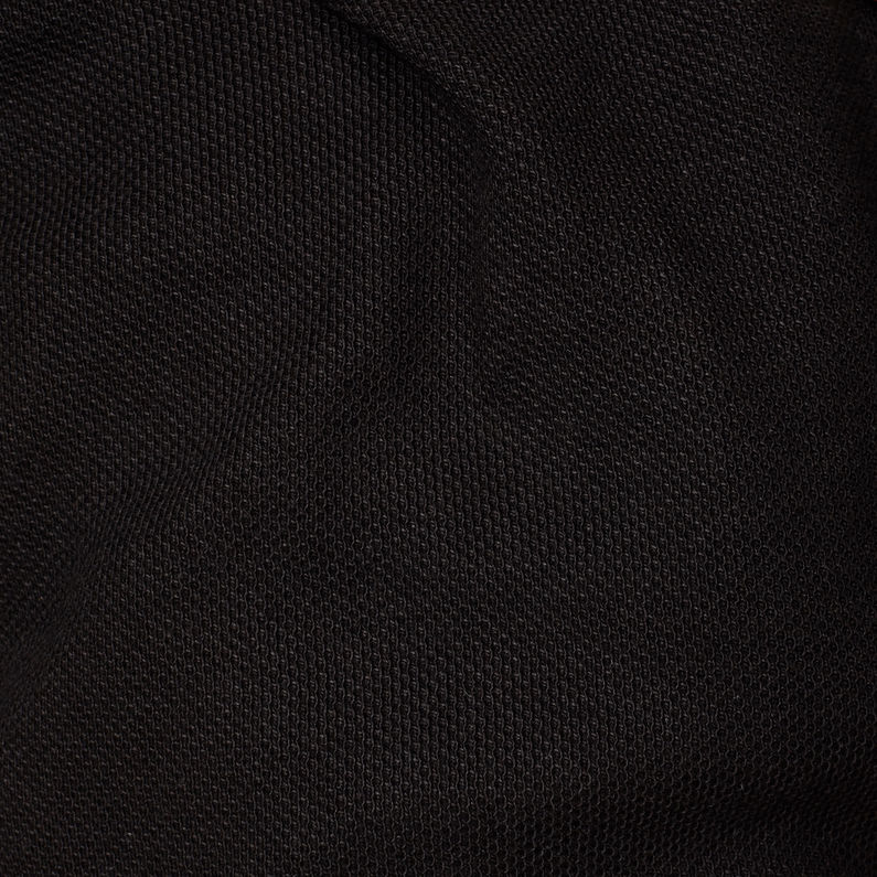G-Star RAW® T-shirt Jirgi-S Half Zip Noir
