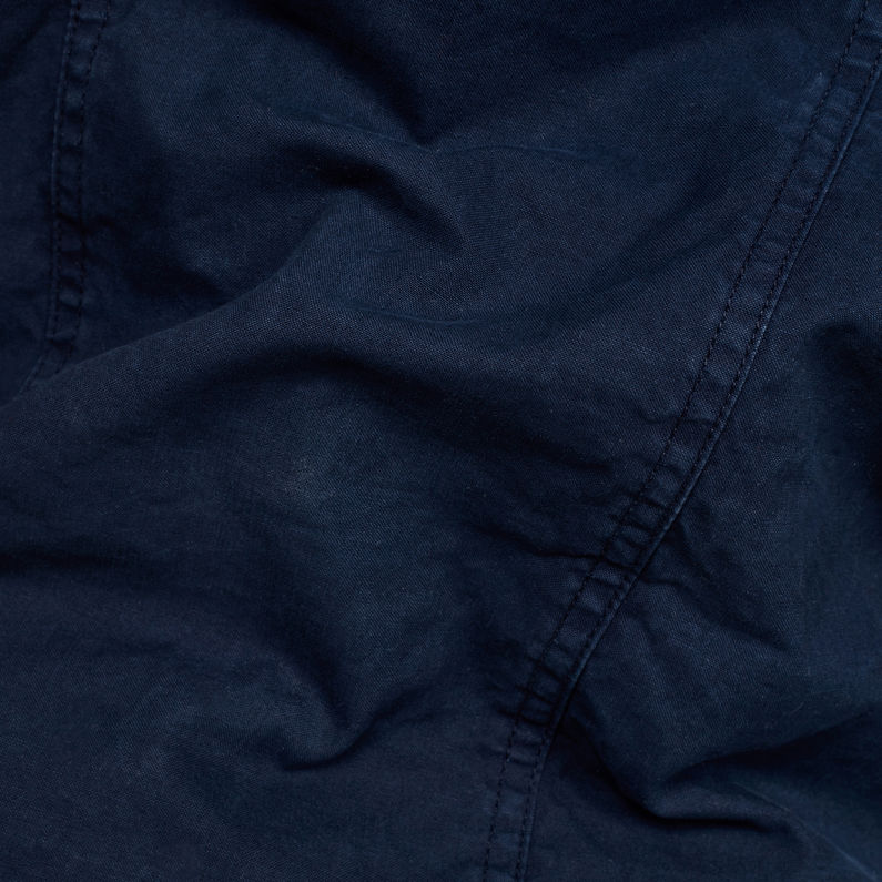 G-Star RAW® Veste Scutar Utility Padded Bleu foncé fabric shot