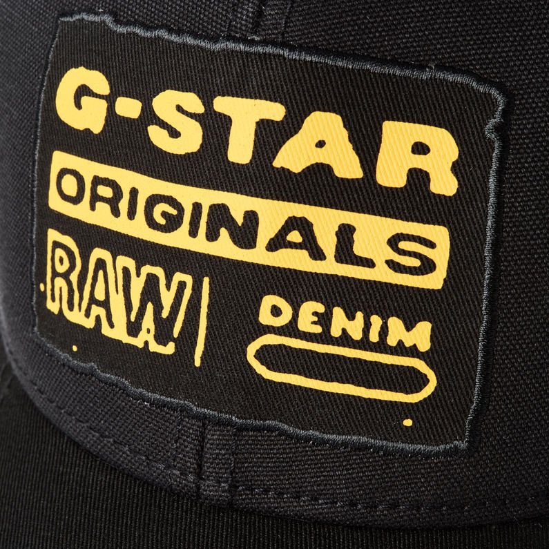 G-Star RAW® Baseball Trucker Cap Noir