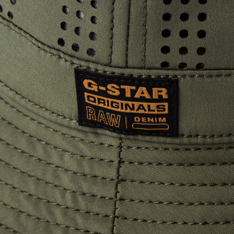 G-Star RAW® Sombrero Bucket Perforated Verde