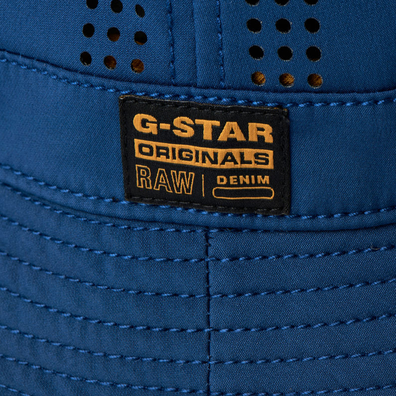 G-Star RAW® Sombrero Bucket Perforated Azul oscuro