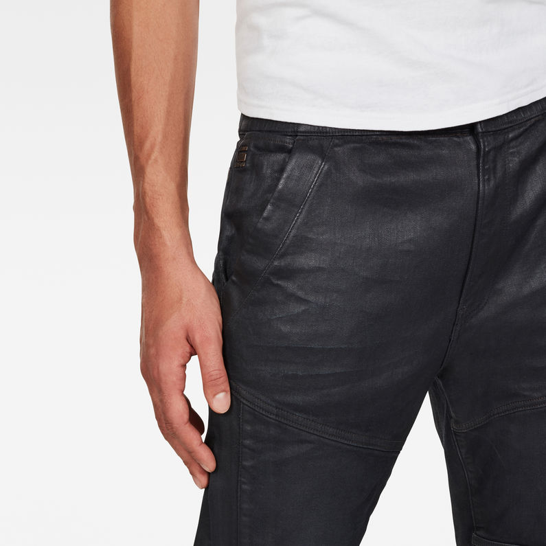 G-STAR® Rackam 3D Slim Trainer Dark blue detail shot