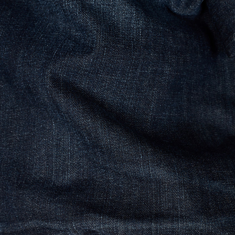 G-Star RAW® Jean Kilcot Straight Tapered Bleu foncé fabric shot