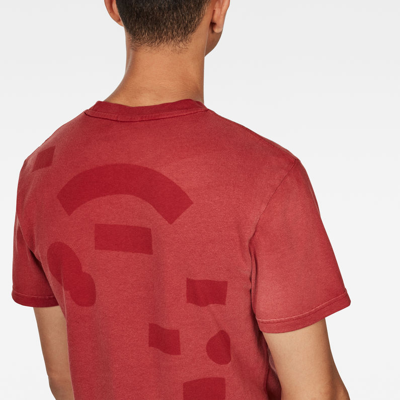 G-Star RAW® Top CNY Graphic Rojo detail shot