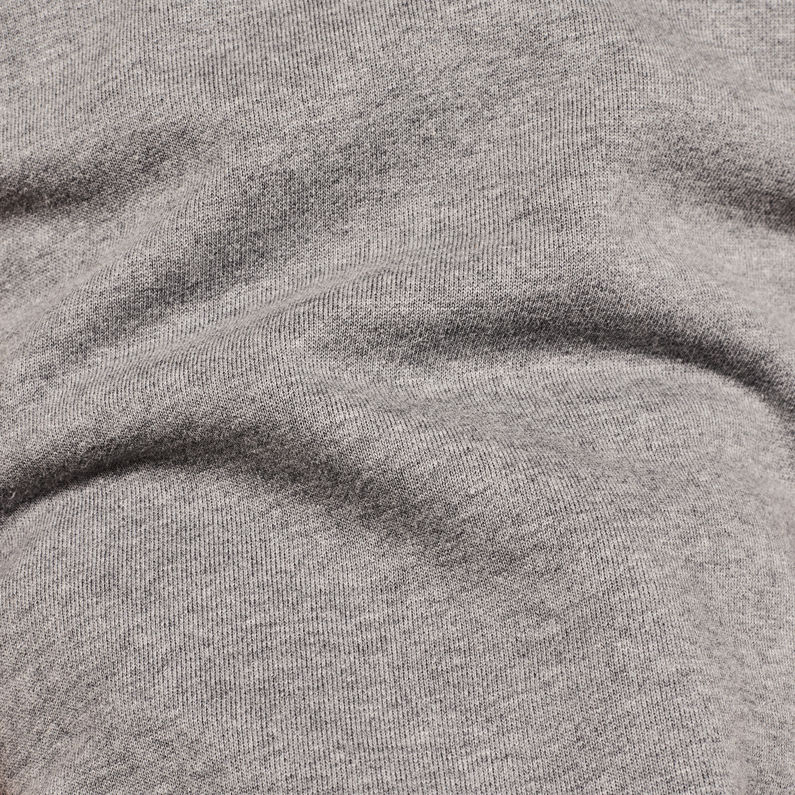 G-Star RAW® Sudadera Xzula Zip Gris fabric shot