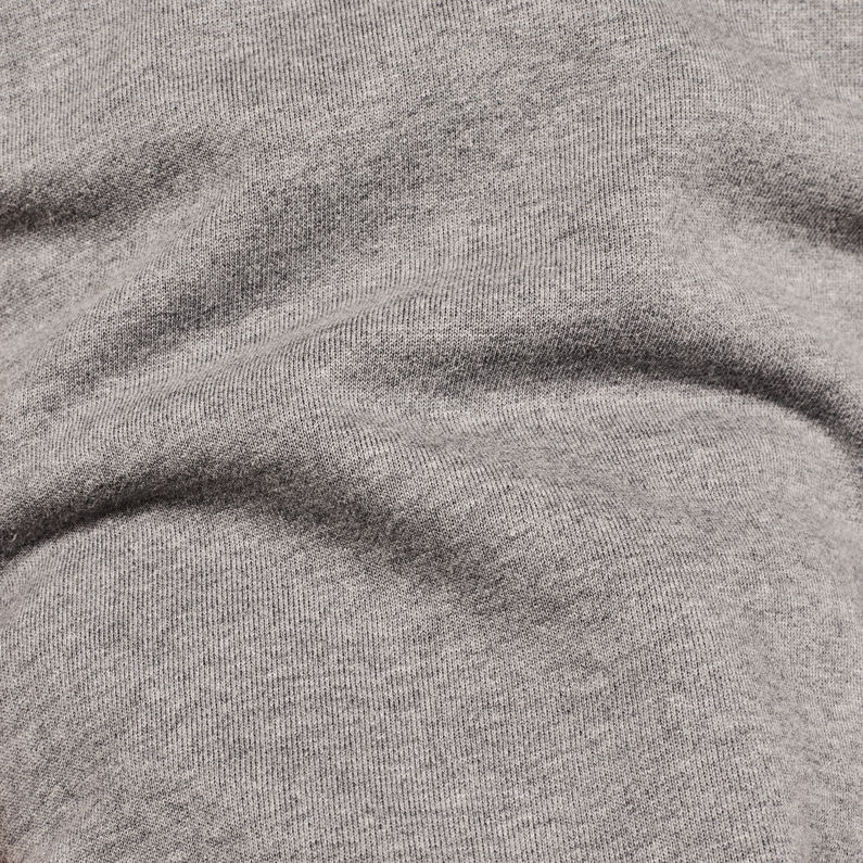 G-Star RAW® Xzula Zip Sweater Grey fabric shot