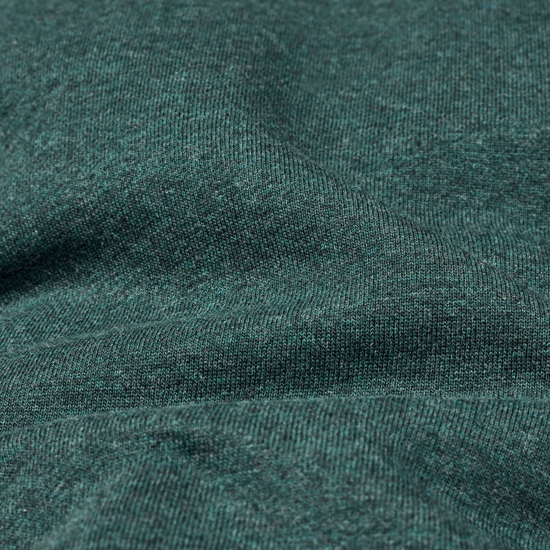 G-Star RAW® Sudadera Xzula Zip Verde fabric shot