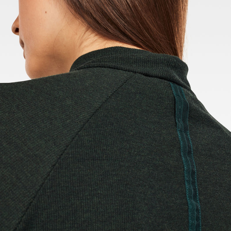 G-Star RAW® Haut Lecite Optic Slim Vert detail shot