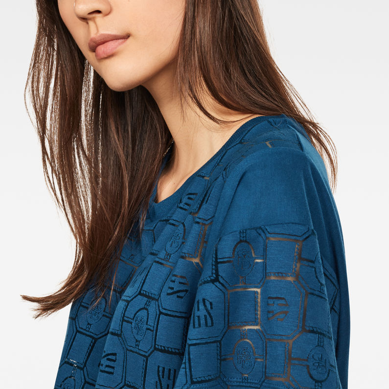 G-Star RAW® Norcia Top Dark blue detail shot