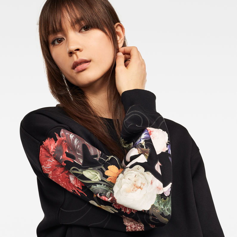 G-Star RAW® Pull Graphic 2 Loose Noir detail shot