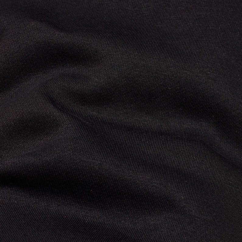 G-Star RAW® Graphic 2 Loose Sweater Zwart fabric shot