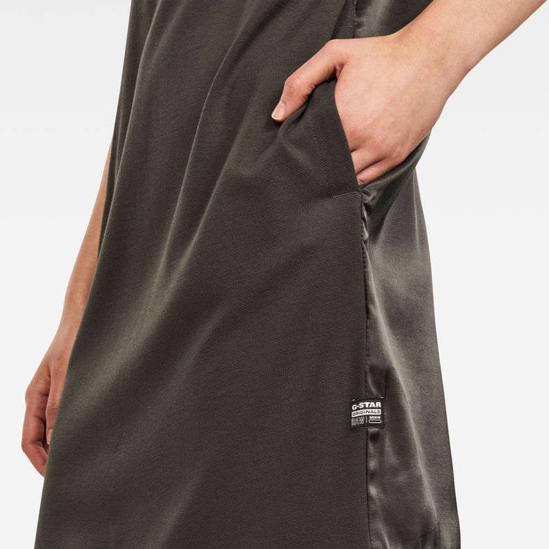 G-Star RAW® Robe Joosa Funnel Gris detail shot buckle