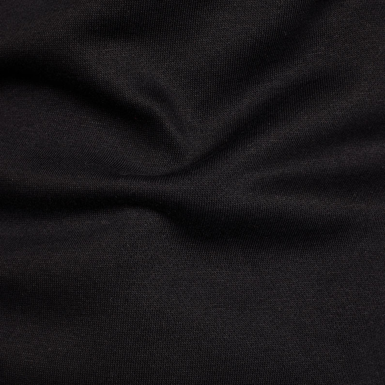 G-Star RAW® Graphic 4 Boyfriend Sweater Black fabric shot