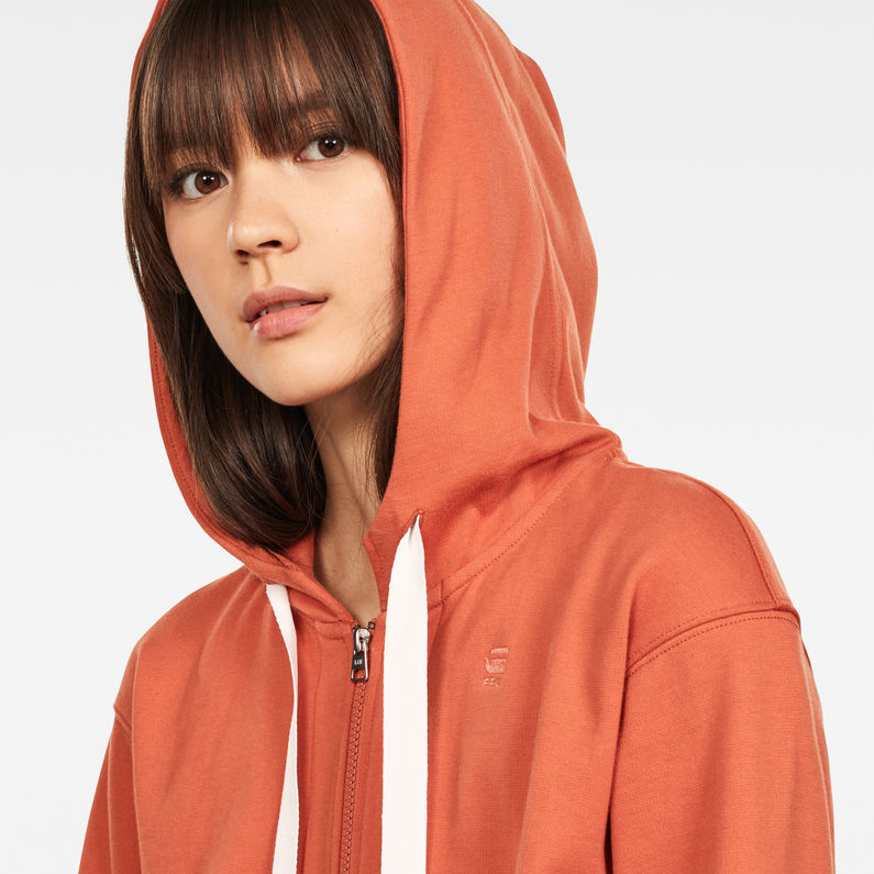 G-Star RAW® Sweat Fyx Biker 2-Tone Orange