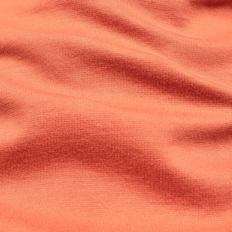 G-Star RAW® Fyx Biker 2-Tone Sweater Orange fabric shot