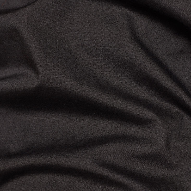 G-Star RAW® Chemise Syenite Slim Bow Noir fabric shot