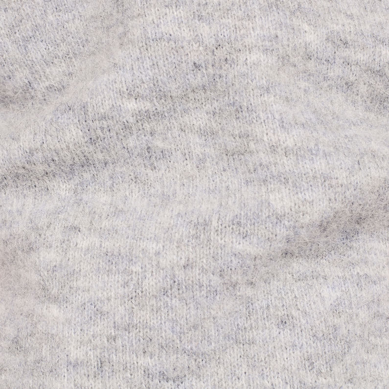 G-Star RAW® Jersey Terrapin Turtleneck Knitted Gris fabric shot