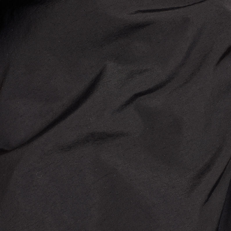 G-Star RAW® Parka New Duty Padded Fishtail Noir fabric shot