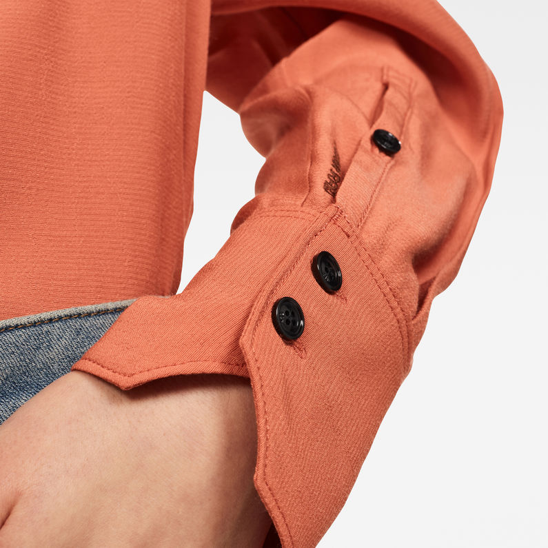 G-Star RAW® Core 1 Pocket Straight Shirt Oranje