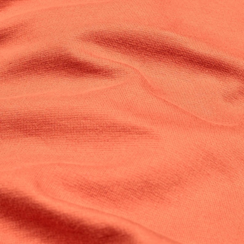 G-Star RAW® Sweat Xzyph 2-Tone Orange fabric shot