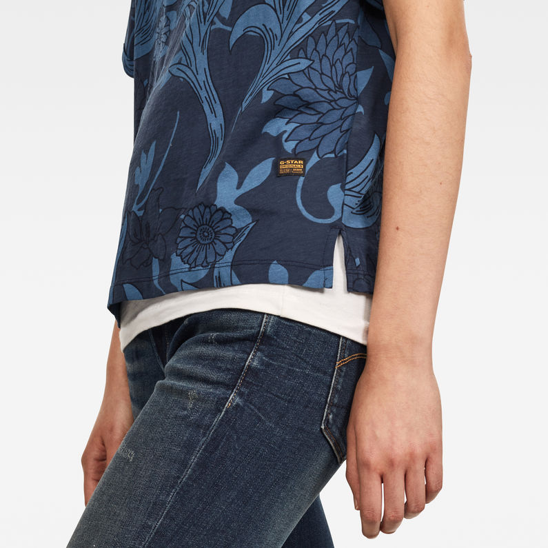 G-Star RAW® Top Joosa Azul oscuro
