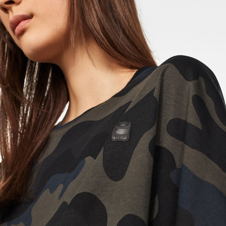 G-Star RAW® Haut Joosa Vert detail shot