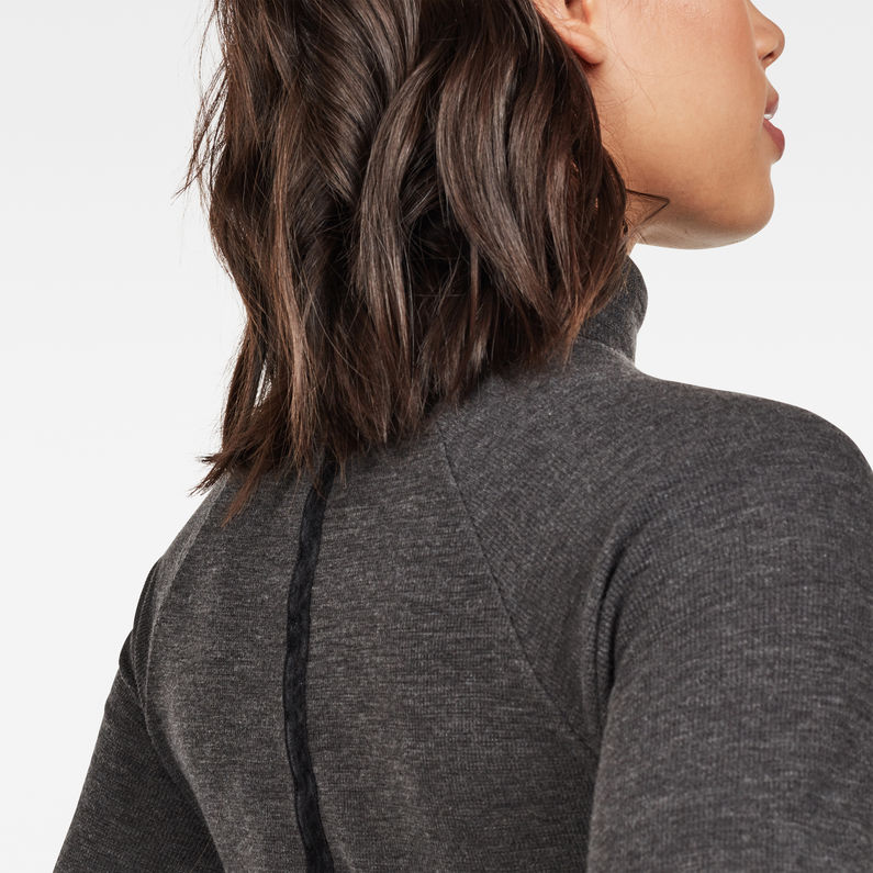 G-Star RAW® Haut Lecite Optic Slim Noir detail shot