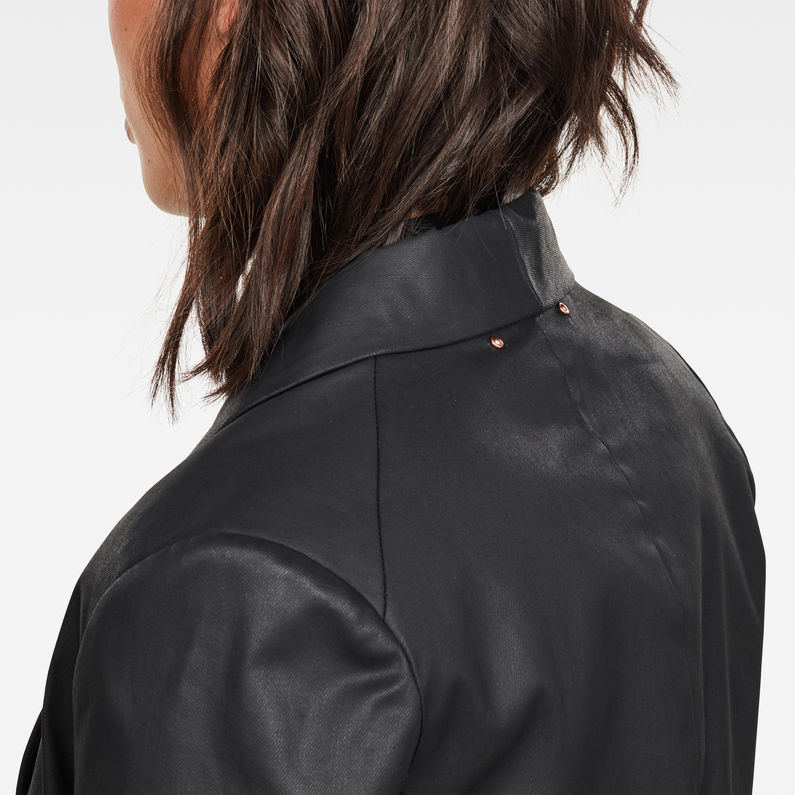 G-Star RAW® Veste de smoking Classic Slim Noir detail shot