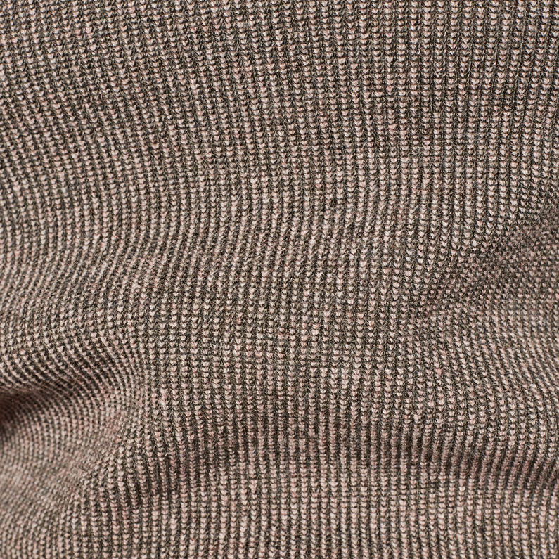 G-STAR® Exly Gestreepte Coltrui Gebreid Roze fabric shot
