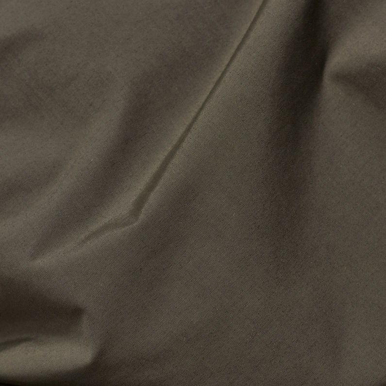 G-Star RAW® Parka New Duty Padded Fishtail Gris fabric shot