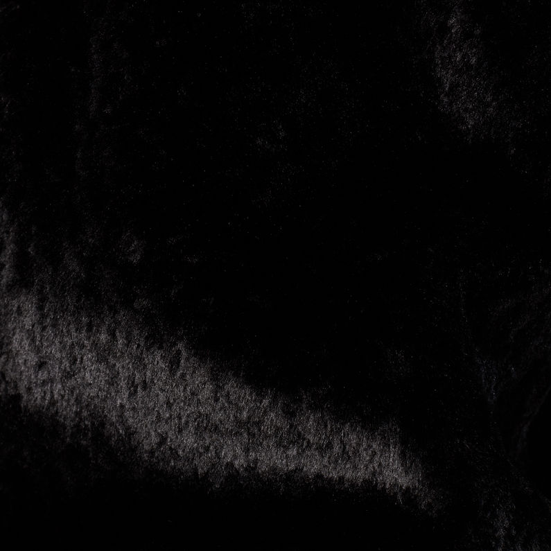 G-STAR® Veste Empral Teddy Mac Noir fabric shot